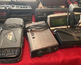 Assorted Clock Radios and Electronics