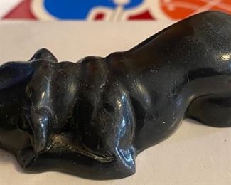 Small Bulldog Advertising Paperweight (Crane & Breed Mfg.)