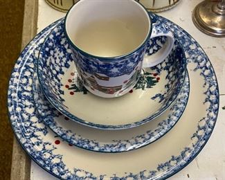 Box of Christmas China