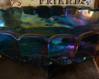 Carnival Glass Bowl