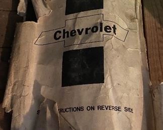 Vintage Chevrolet License Plate Mount