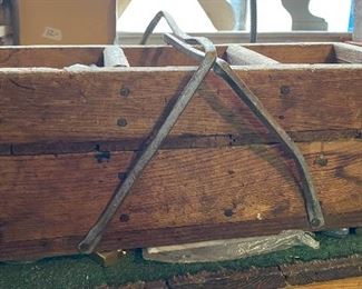 Primitive Hand Made Hardware Carrier