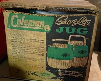 Coleman Snow-Lite Jug with Box