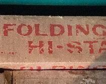 Coleman Folding Hi Stand with Box