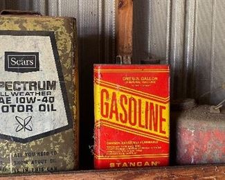 Old Sears Oil Can