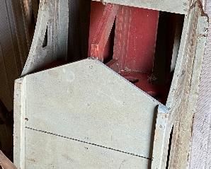 Old Homemade Wooden Sled