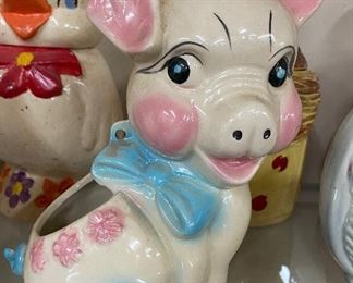 Figural Piggy Planter