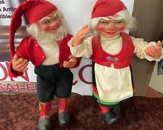Vintage Arn Hasle Norwegian Christmas Dolls