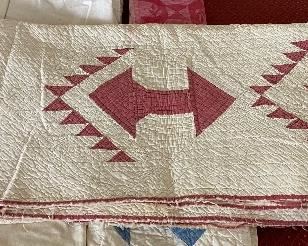 Old Quilt Topper (Flying Geese)