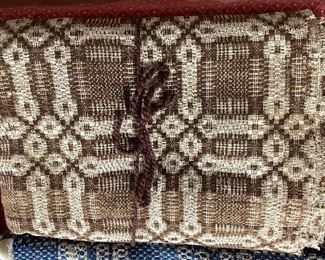 Brown Wool Coverlet
