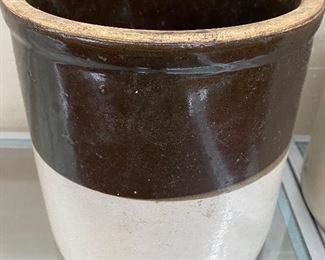 Stoneware Pottery Crock