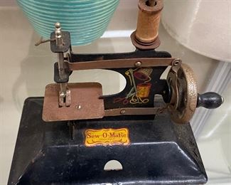 Early Sew-O-Matic Child's Sewing Machine