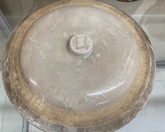 Large 4 Gallon Stoneware Crock Lid