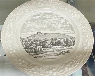 Old Pilot Mountain Souvenir Plate