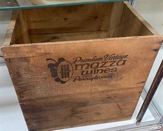 Mazza Wine Crate