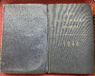 Old Naval Bluejacket Manuals
