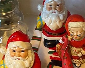 Santa Ceramic Figurines