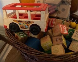 Wooden Blocks and Toys