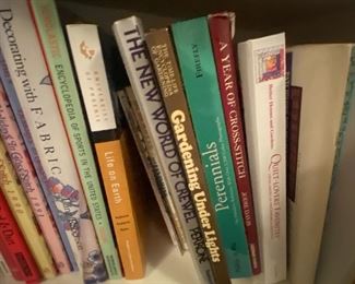 Gardening and Quilting Books