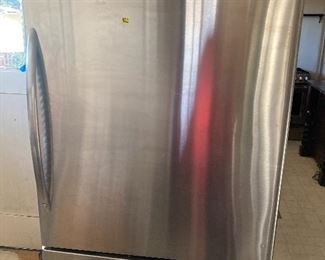Stainless steel fridge in great shape! 