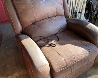 Two leather recliners! 