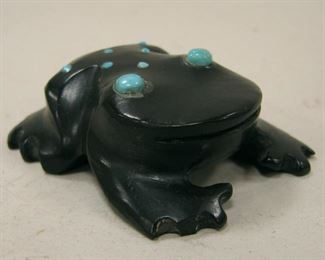 ZUNI STONE FROG FETISH