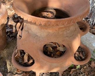 Unique Outdoor Clay Garden Pots
