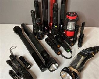 Flashlights
Lifetime supply of flashlights - at least twenty (20) including: Mag Lite, Ultrafire, LumiTact, Tank 700, Stylus Streamlight. All untested/unknown working condition