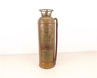 Antique Elkhart Brass Company Fire Extinguisher