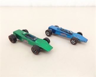 2 Original Hot Wheels Redline Lotus Turbine Color Variations