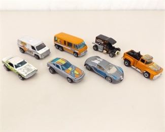 7 High Grade Vintage Hot Wheels Blackwall Cars