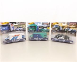 Lot of 3 NEW Misc Hot Wheels Team Transport