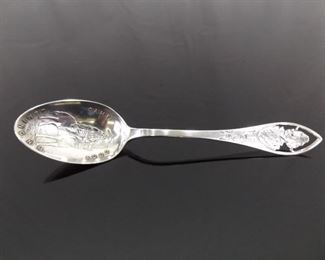 Vintage .925 Sterling Silver Camp Cody Wild Bill Collectors Spoon