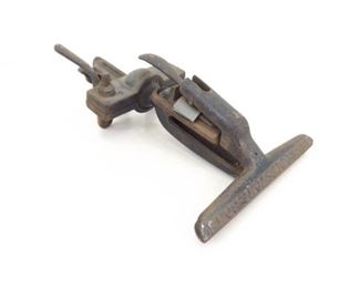 Antique Henry Disston & Sons Bench Mount Iron Saw Vise