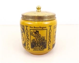 Vintage Royal Goedewaagen Ceramic Humidor Tobacco Jar