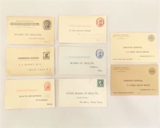 Lot of Antique Pre-Stamped Health Related Reminder etc. Postcards