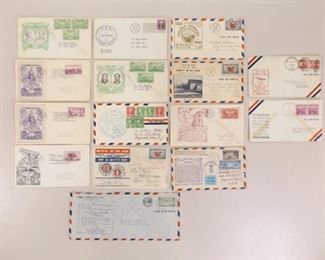 Lot of 1930's US First Day Issue etc. Stamps on Covers