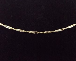 14k Yellow Gold Necklace
