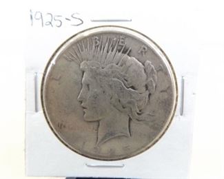 1925-P US Silver Peace Dollar