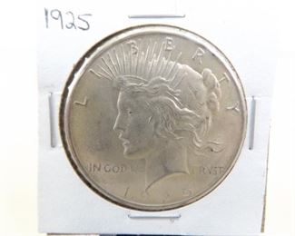 1925-S US Silver Peace Dollar