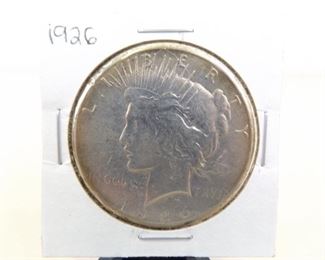 1926-P US Silver Peace Dollar