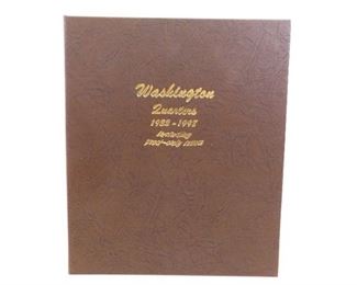 Dansco Book FULL of HIGH GRADE Washington Quarters Including 40% Silver