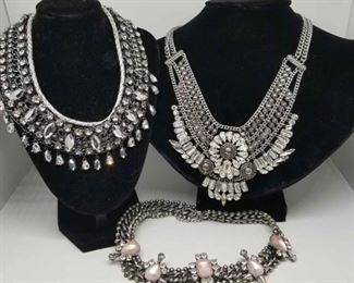 Bling Metal Statement Necklaces
