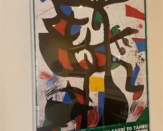 Joan Miro 96’ Museum Exhibit 
From Gaudi to Tapies: Catalan Masters of the 20th Century