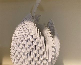Handmade Origami Swan