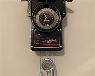 Dale Earnhardt Wall Cuckoo Clock