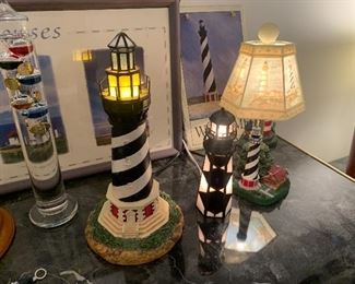 Lighted Lighthouse Accents, North East Collections