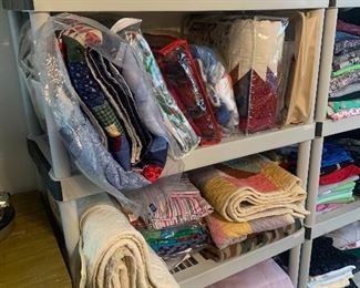 Bed Linens, Quilts and Throws