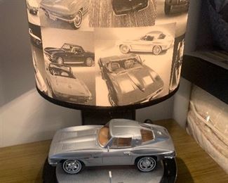 Corvette Lamp with sound, Functions