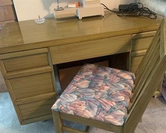 Vintage Desk with Chair